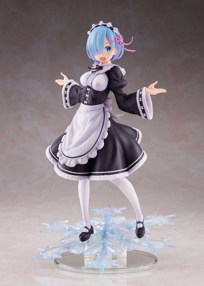 Re:Zero - Starting Life in Another World AMP PVC Figure Rem Winter Maid Ver. (re-run) 18 cm Taito Prize