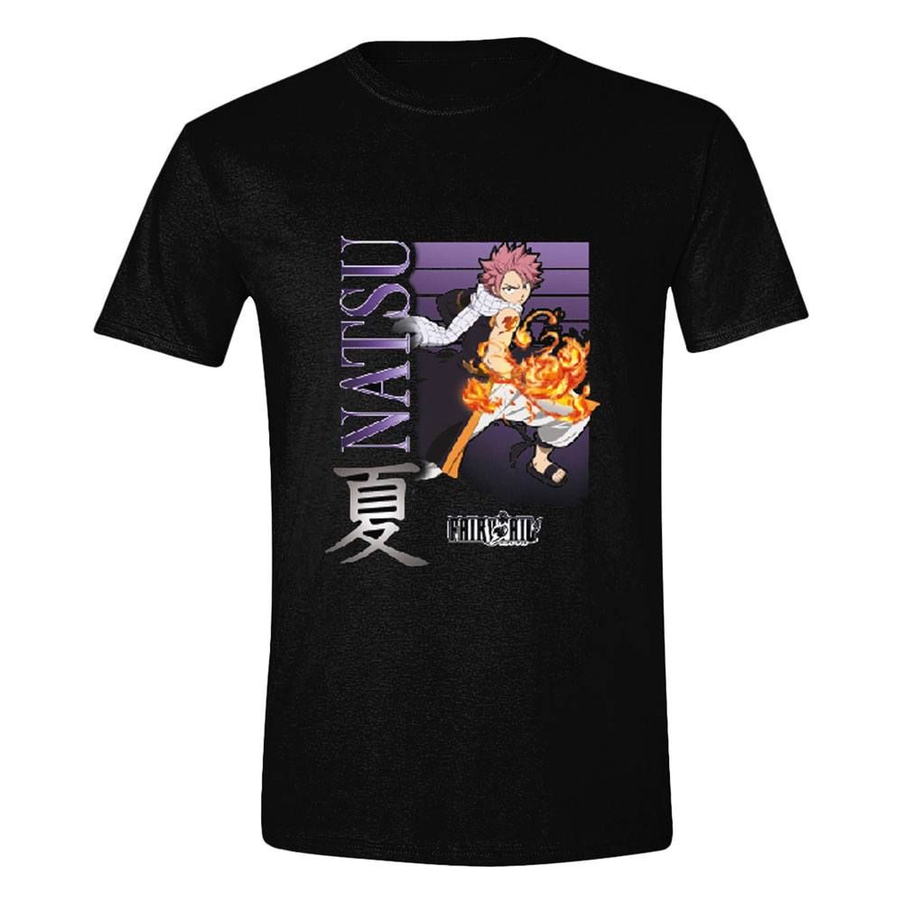 Fairy Tail T-Shirt Natsu Kanji Size L PCMerch