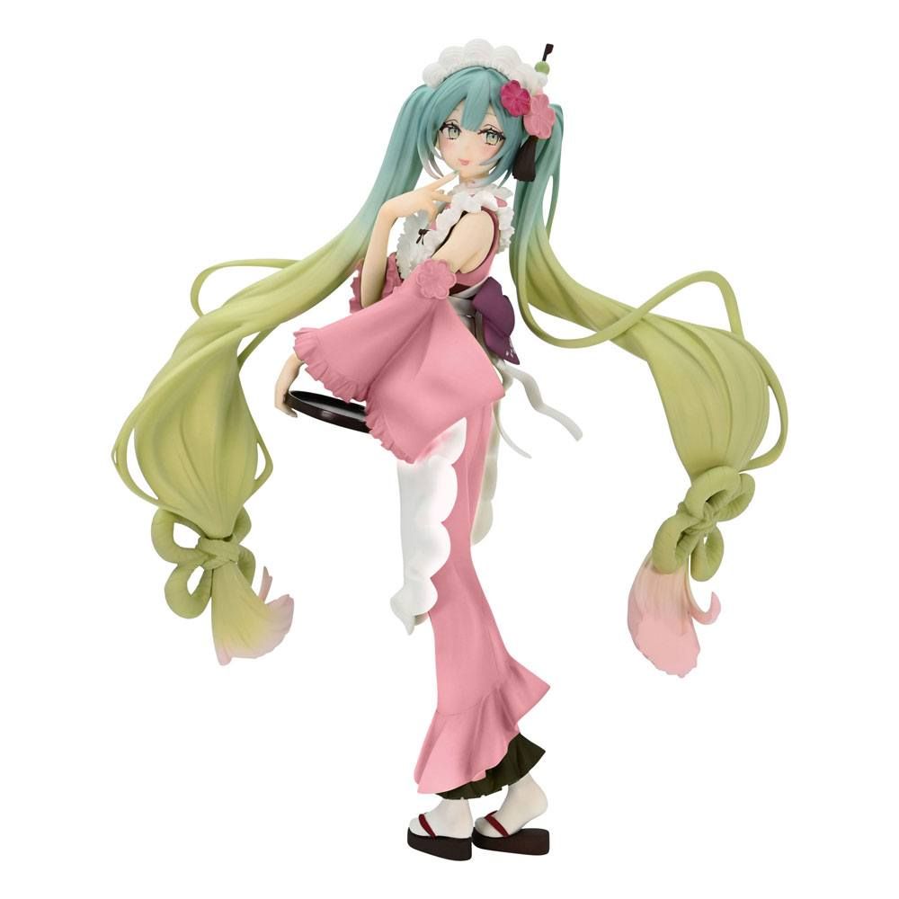 Hatsune Miku Exceed Creative PVC Statue Hatsune Miku Matcha Green Tea Parfait Another Color Ver. 20 cm Furyu