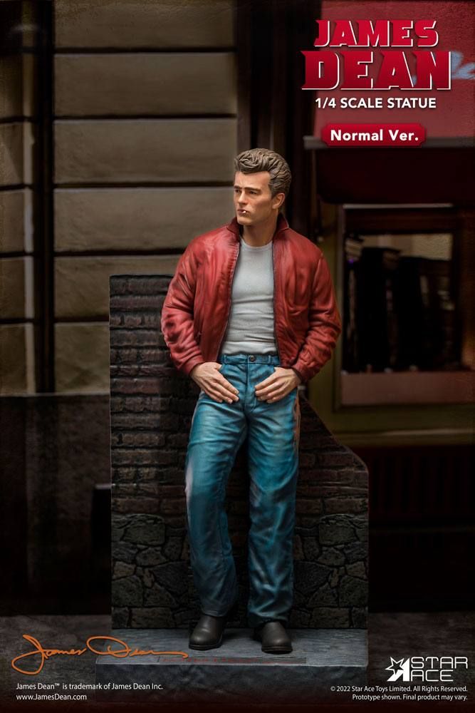 James Dean Superb My Favourite Legend Series Statue 1/4 James Dean (Red jacket) 52 cm Star Ace Toys