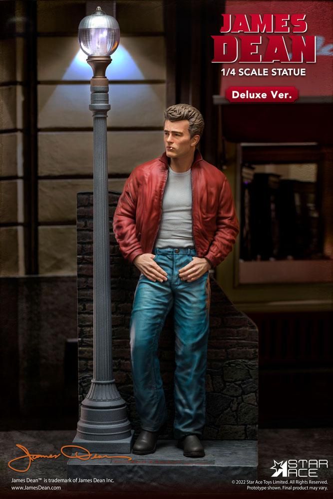 James Dean Superb My Favourite Legend Series Statue 1/4 James Dean (Red jacket) Deluxe Ver. 52 cm Star Ace Toys