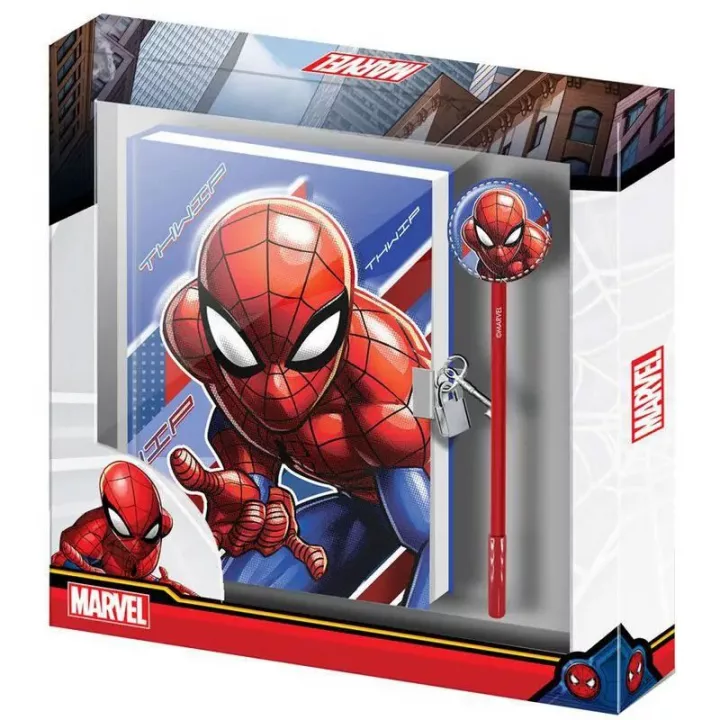 Marvel Notebook with Pen Spider-Man Skew Karactermania