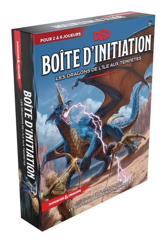 Dungeons & Dragons RPG Boîte d'Initiation : Les Dragons de l'Île aux Temp?tes french Wizards of the Coast