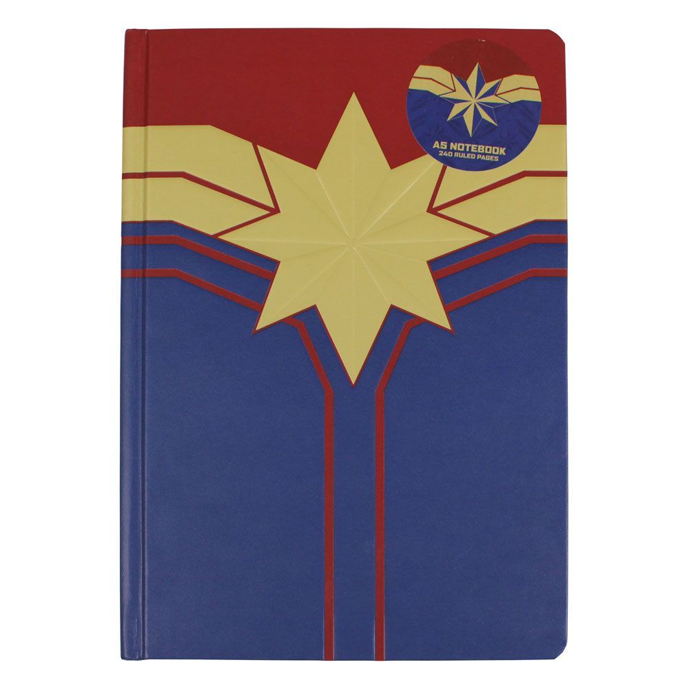 Marvel Notebook A5 Captain Marvel Half Moon Bay