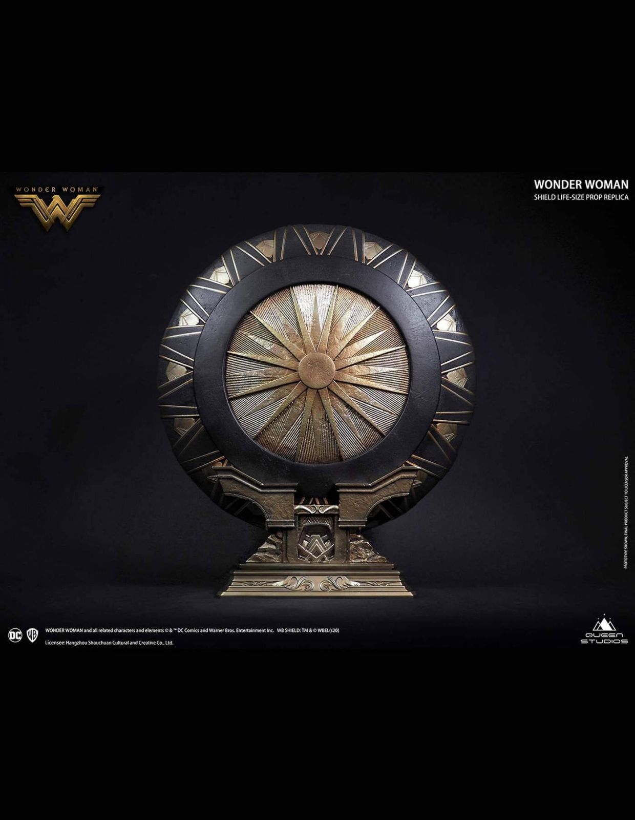 Wonder Woman Life-Size Replica Wonder Woman Shield Special Edition 58 cm Queen Studios
