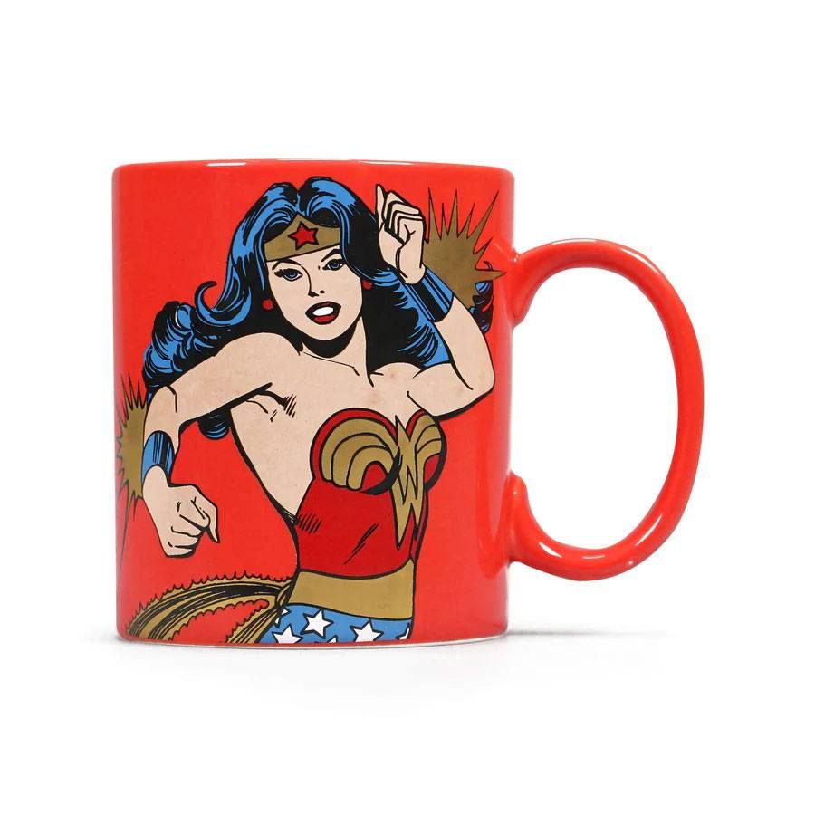 DC Comics 3D Mug Wonder Woman Truth, Compassion, Strength Half Moon Bay