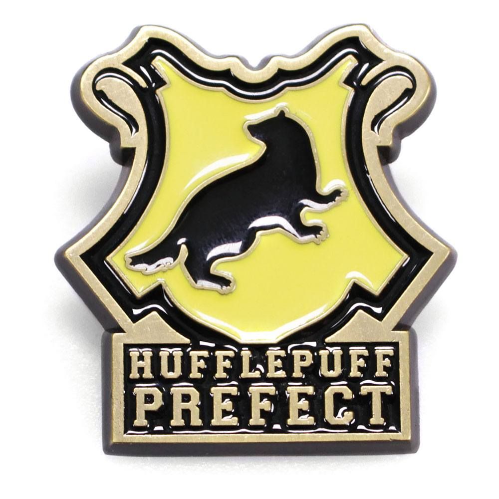 Harry Potter Pin Badge Hufflepuff Prefect Half Moon Bay