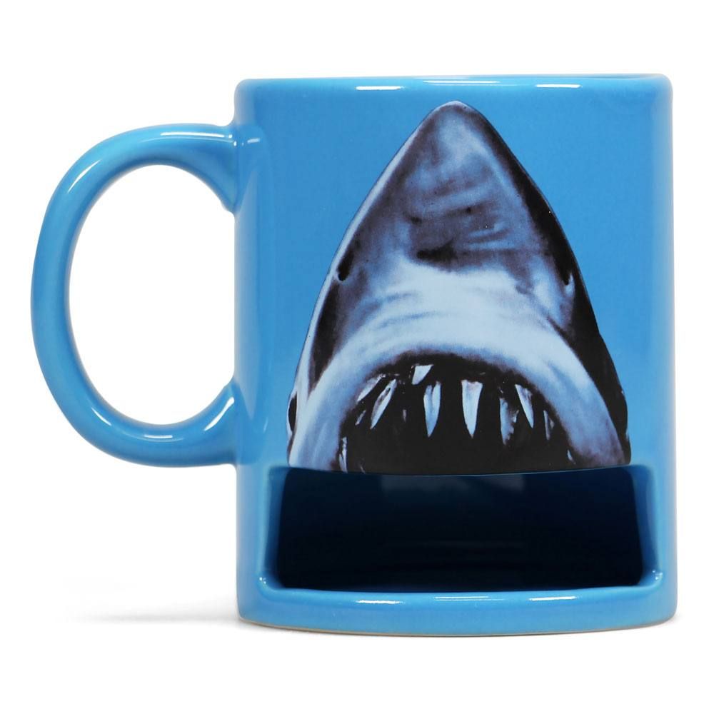 Jaws Mug with compartment for cookies Half Moon Bay