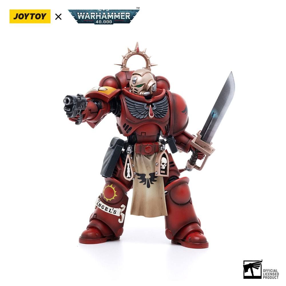Warhammer 40k Action Figure 1/18 Blood Angels Primaris Lieutenant Tolmeron 12 cm Joy Toy (CN)