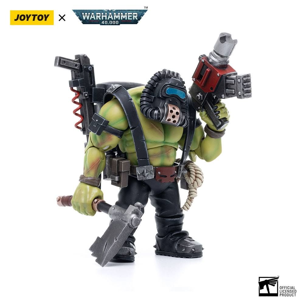 Warhammer 40k Action Figure 1/18 Ork Kommandos Dakka Boy Snarit 13 cm Joy Toy (CN)