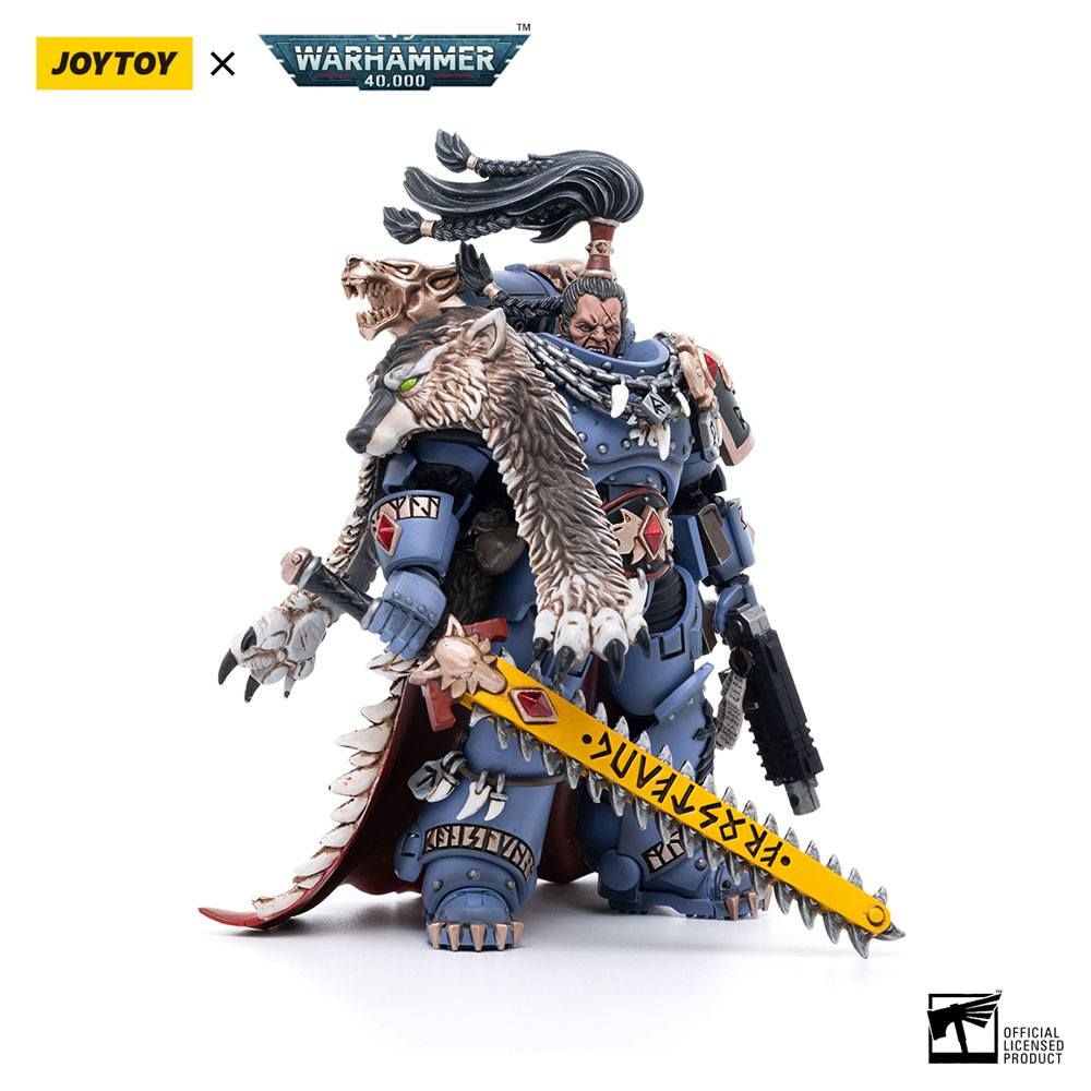 Warhammer 40k Action Figure 1/18 Space Wolves Ragnar Blackmane 13 cm Joy Toy (CN)