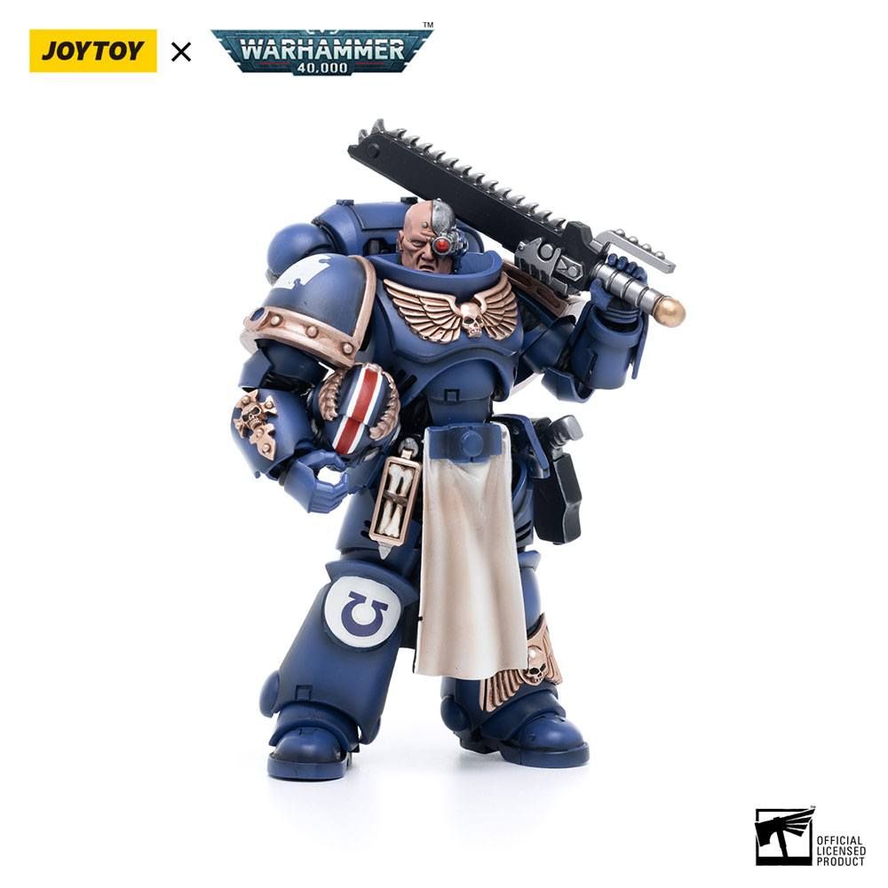 Warhammer 40k Action Figure 1/18 Ultramarines Primaris Lieutenant Horatius 12 cm Joy Toy (CN)