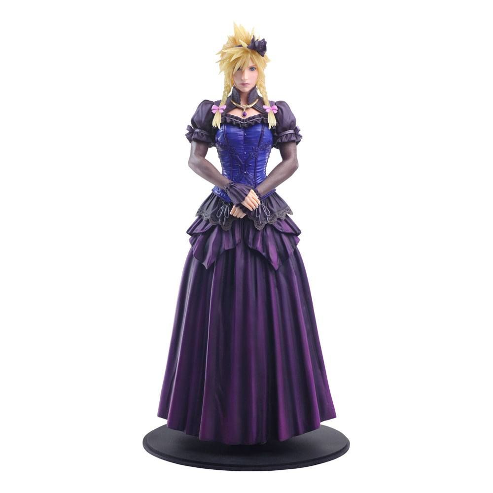 Final Fantasy VII Remake Static Arts Gallery Statue Cloud Strife Dress Ver. 28 cm Square-Enix