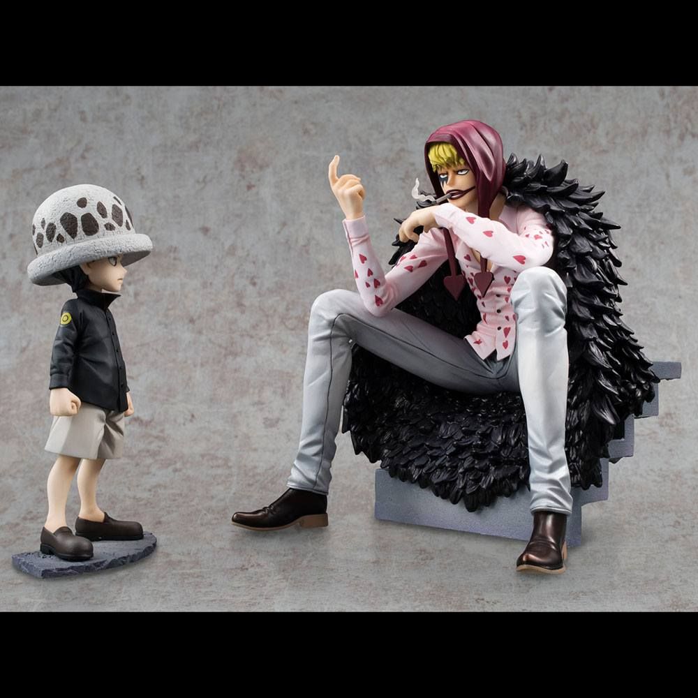 One Piece Excellent Model Limited P.O.P PVC Statue Corazon & Law Limited Edition 17 cm Megahouse