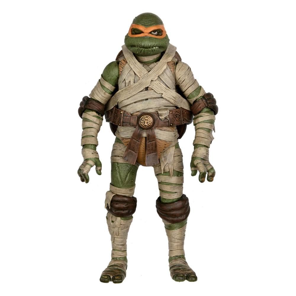 Universal Monsters x Teenage Mutant Ninja Turtles Action Figure Ultimate Michelangelo as The Mummy 18 cm NECA