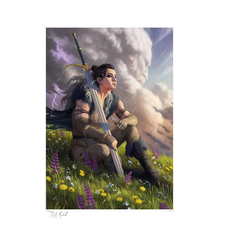 Critical Role Art Print Yasha Nydoorin: Champion of the Stormlord 61 x 46 cm - unframed Sideshow Collectibles