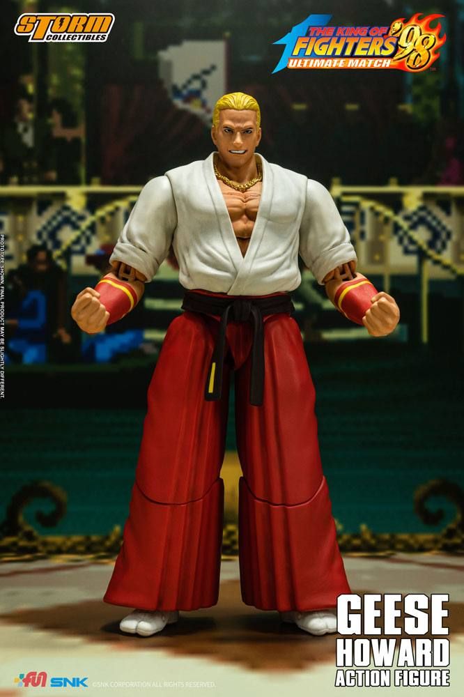 King of Fighters '98: Ultimate Match Action Figure 1/12 Geese Howard 18 cm Storm Collectibles
