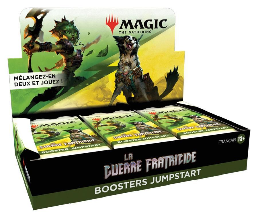 Magic the Gathering La Guerre Fratricide Jumpstart Booster Display (18) french Wizards of the Coast