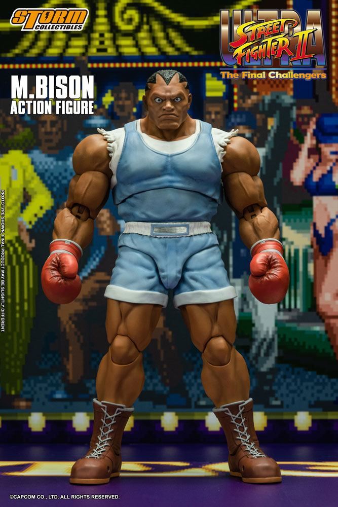 Ultra Street Fighter II: The Final Challengers Action Figure 1/12 Balrog 17 cm Storm Collectibles