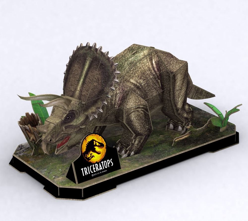 Jurassic World Dominion 3D Puzzle Triceratops Revell