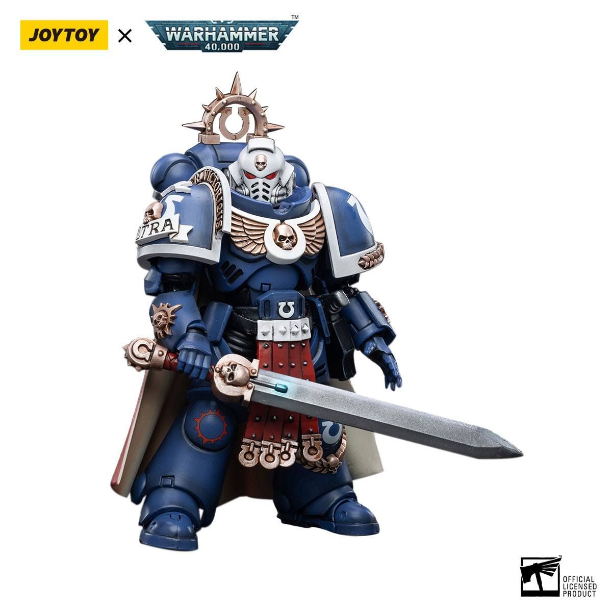 Warhammer 40k Action Figure 1/18 Ultramarines Primaris Captain 12 cm Joy Toy (CN)