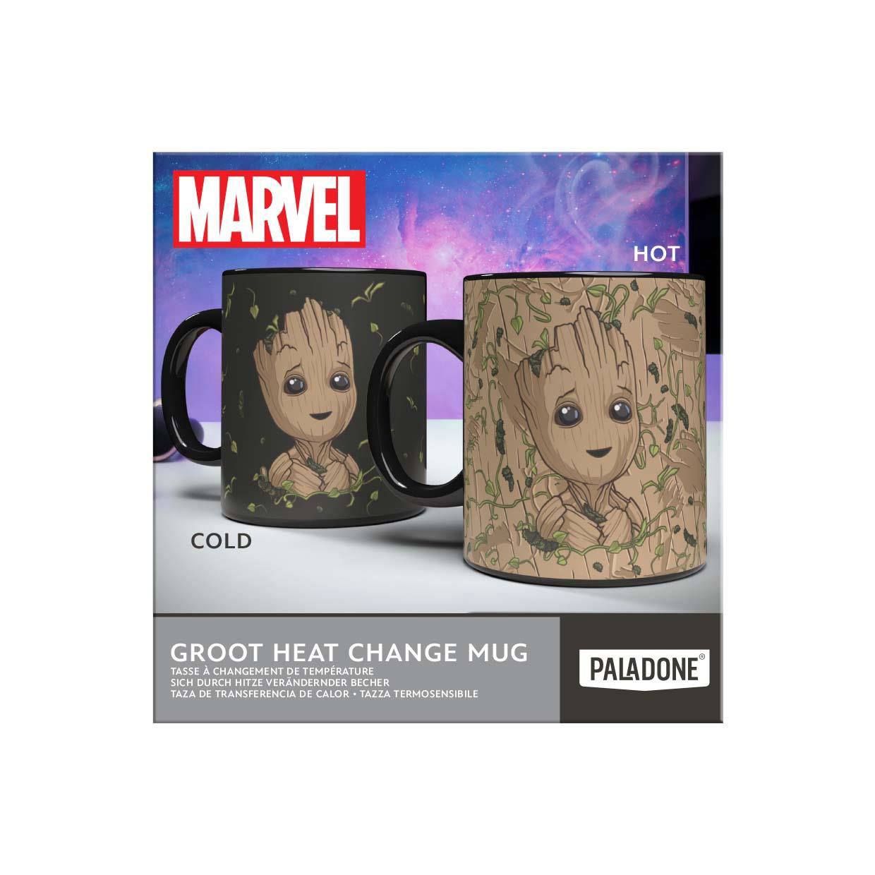 Guardians Of The Galaxy Heat Change Mug Groot Paladone Products