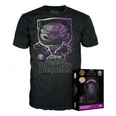 Marvel Boxed Tee T-Shirt Black Panther Size S Funko