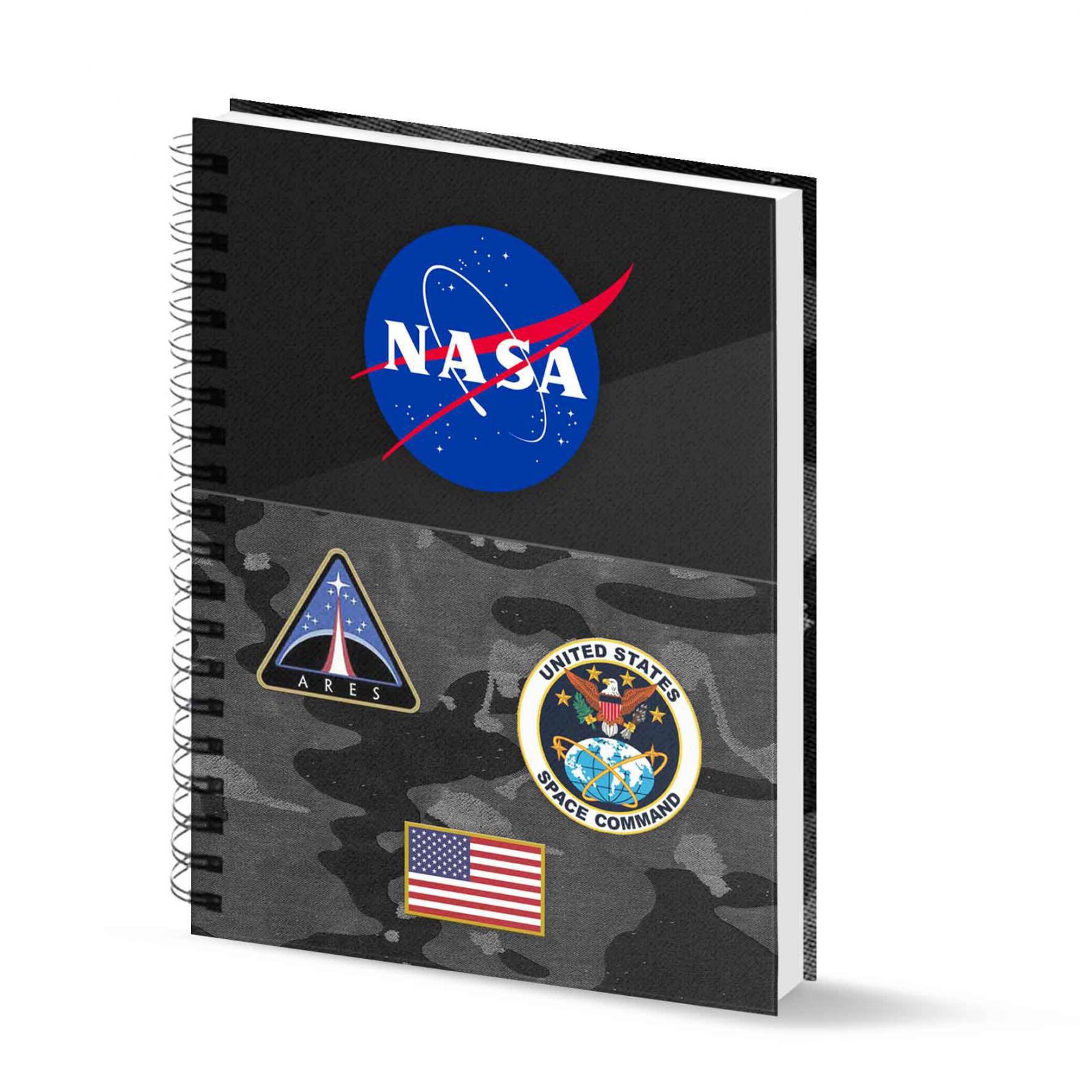 NASA Notebook A4 Camo Karactermania