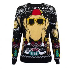 Friends Sweatshirt Christmas Jumper Turkey Size L