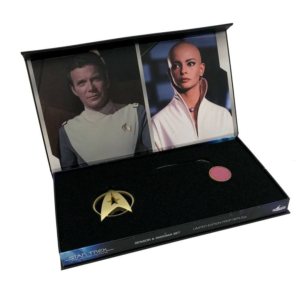 Star Trek: The Motion Picture Replica 1/1 Ilia Sensor And Command Insignia Limited Edition Set Factory Entertainment
