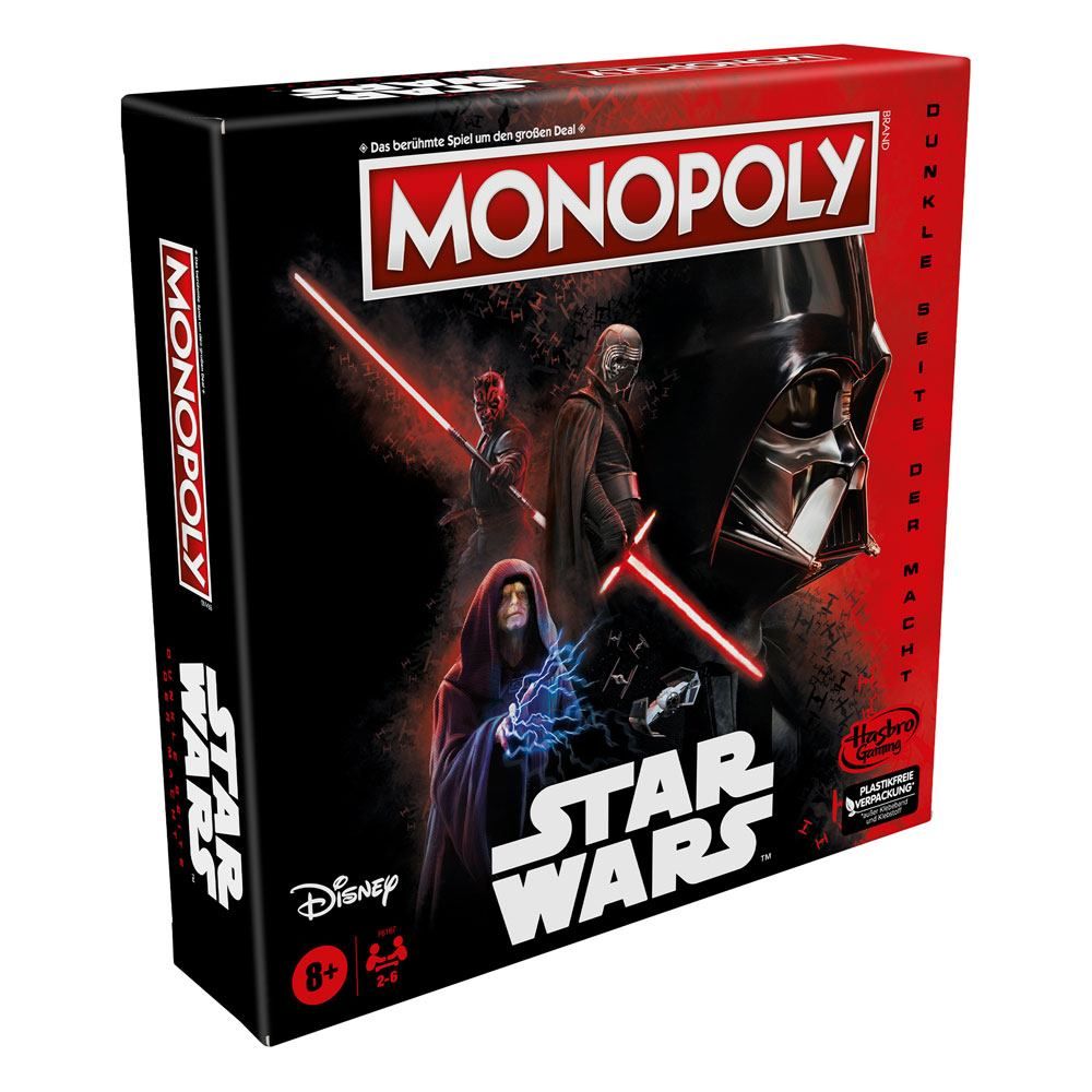 Star Wars Board Game Monopoly Dark Side Edition *German Version* Hasbro