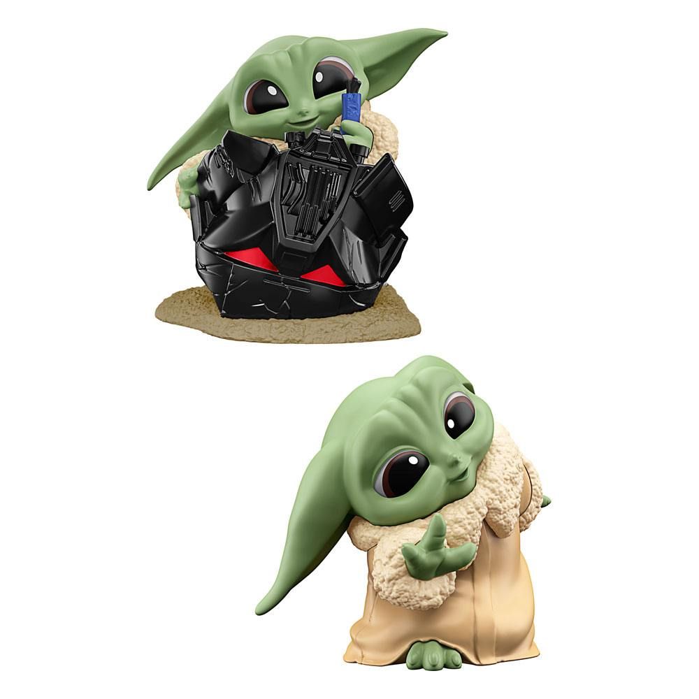 Star Wars Bounty Collection Figure 2-Pack Grogu Helmet Hijinks & Peek-A-Boo 6 cm Hasbro