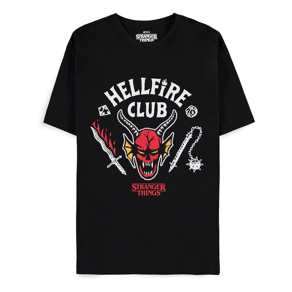 Stranger Things T-Shirt Hellfire Size L Difuzed