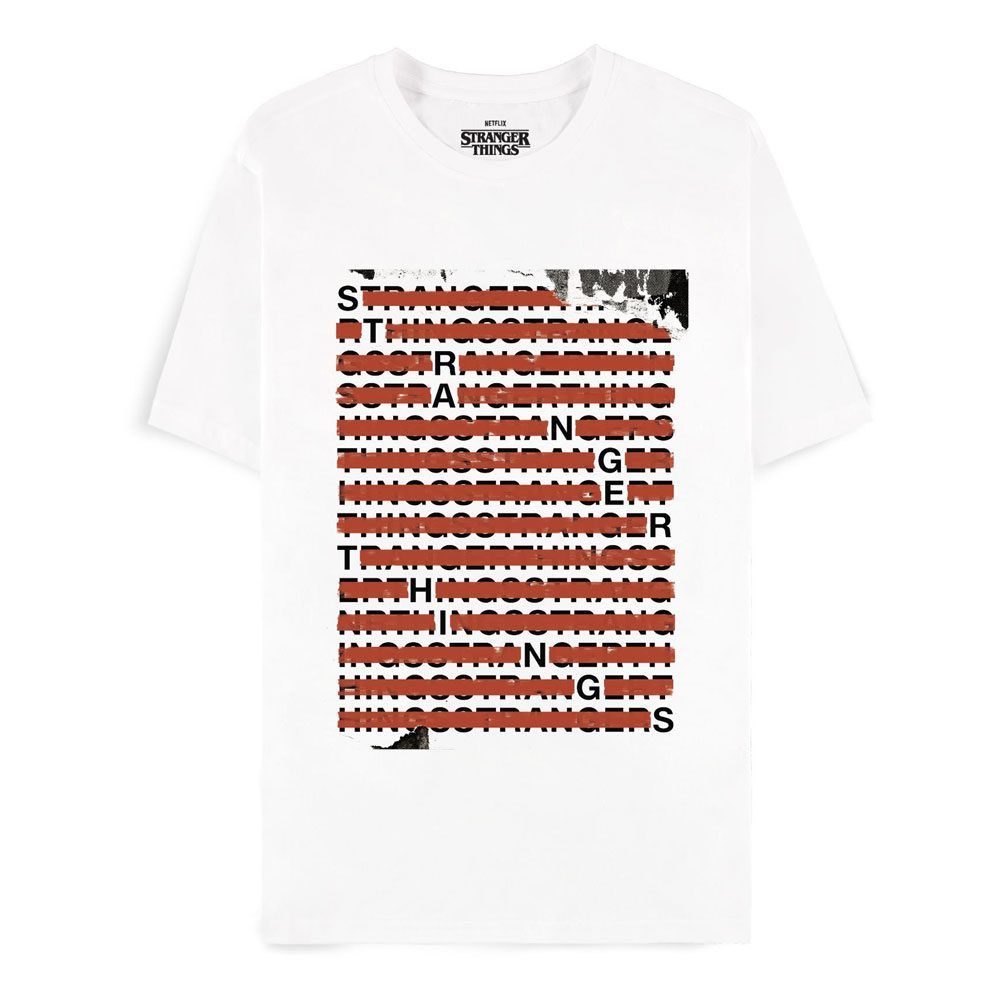 Stranger Things T-Shirt Letter´s Size XL Difuzed