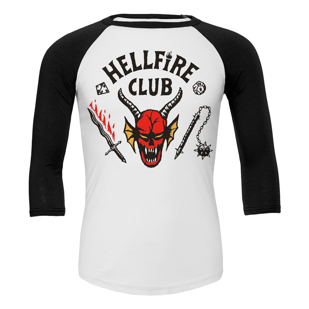 Stranger Things Sweatshirt Hellfire Club Crest Size S Heroes Inc
