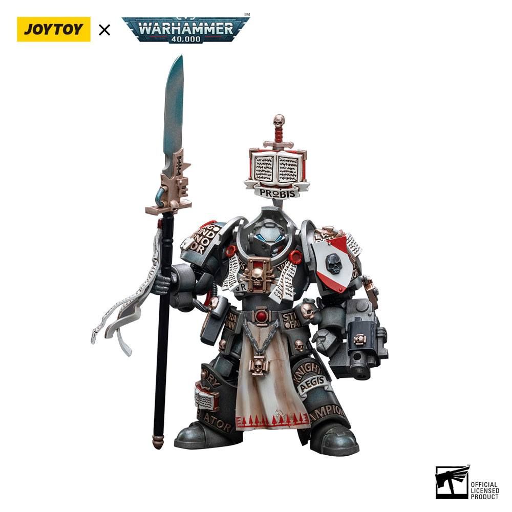 Warhammer 40k Action Figure 1/18 Grey Knights Terminator Jaric Thule 13 cm Joy Toy (CN)
