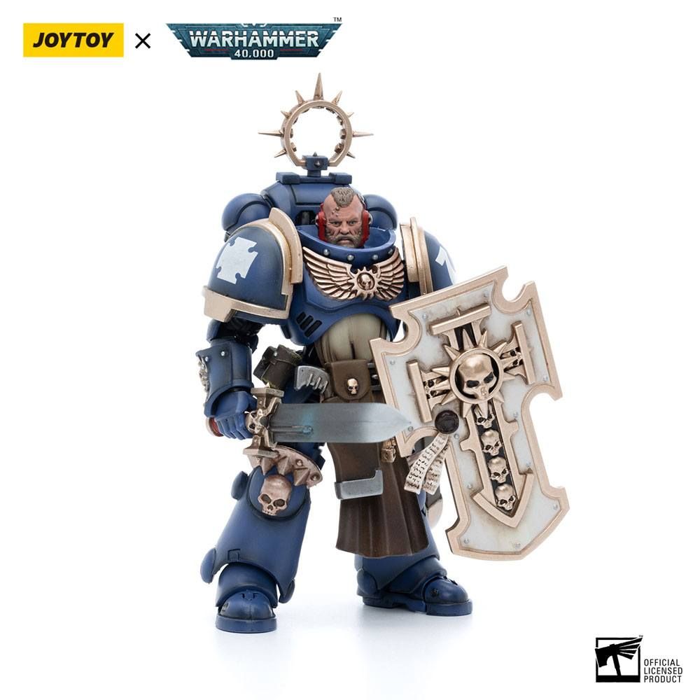 Warhammer 40k Action Figure 1/18 Ultramarines Bladeguard Veteran 12 cm Joy Toy (CN)