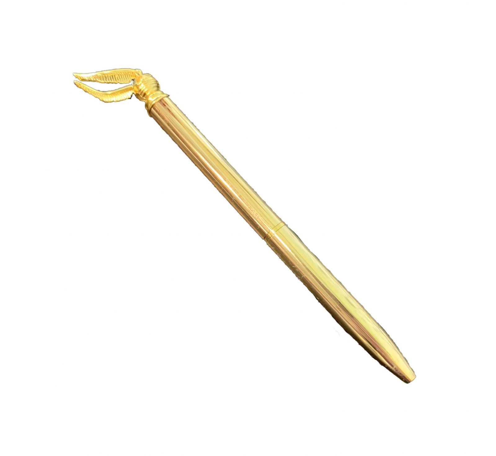 Harry Potter Metallic Pen with 3D Charm Golden Snitch Carat Shop, The