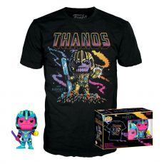 Marvel POP! & Tee Box Thanos (BKLT) Size XL