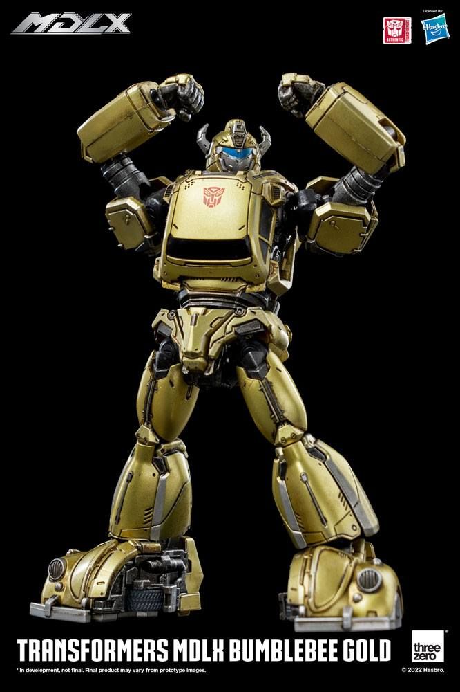 Transformers MDLX Action Figure Bumblebee Gold Limited Edition 12 cm ThreeZero