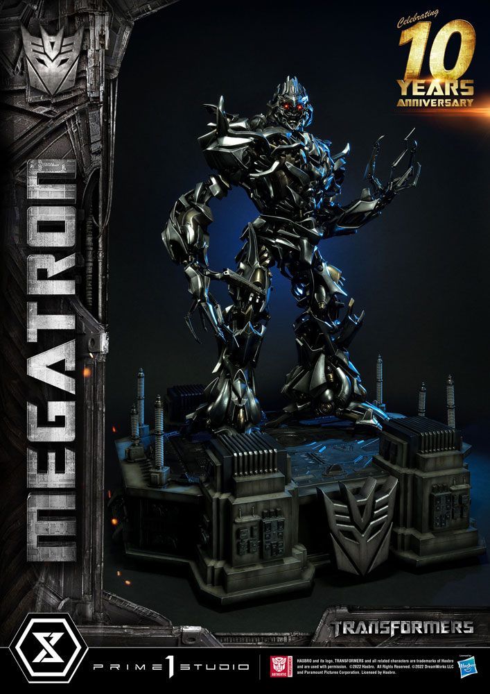 Transformers Museum Masterline Statue Megatron Deluxe Bonus Version 84 cm Prime 1 Studio