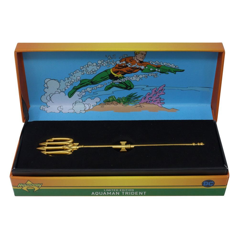 Aquaman Replica Miniature Trident (gold plated) FaNaTtik