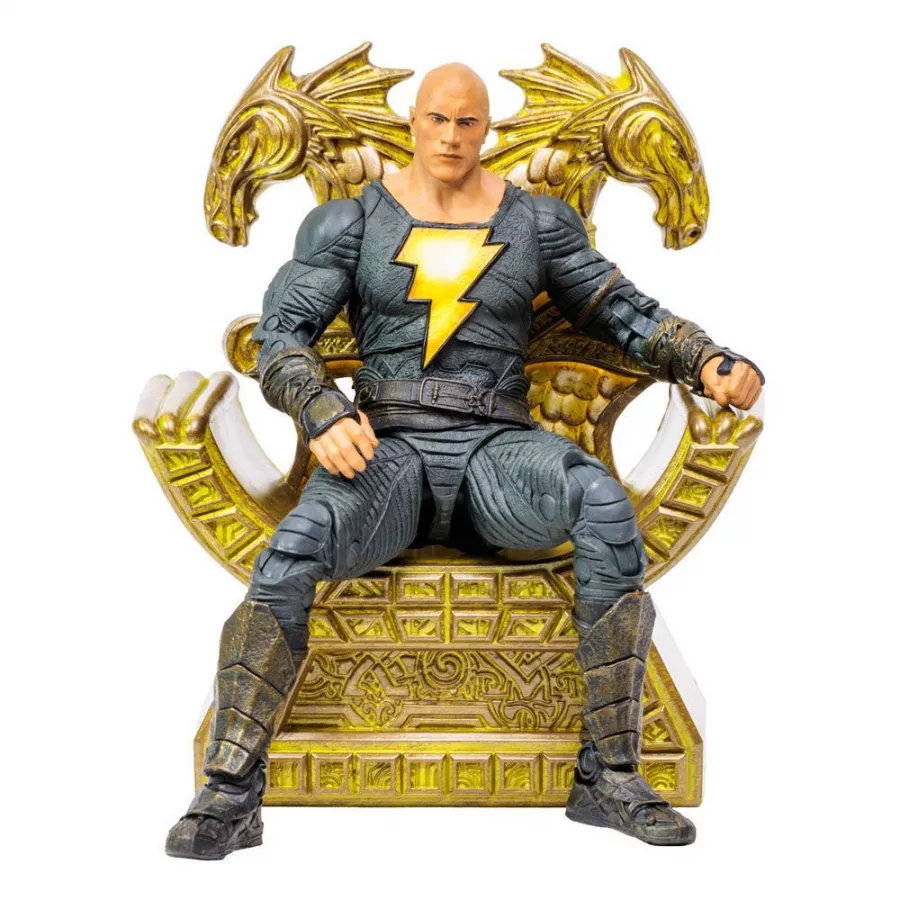 DC Black Adam Movie Action Figure Black Adam with Throne 18 cm McFarlane Toys