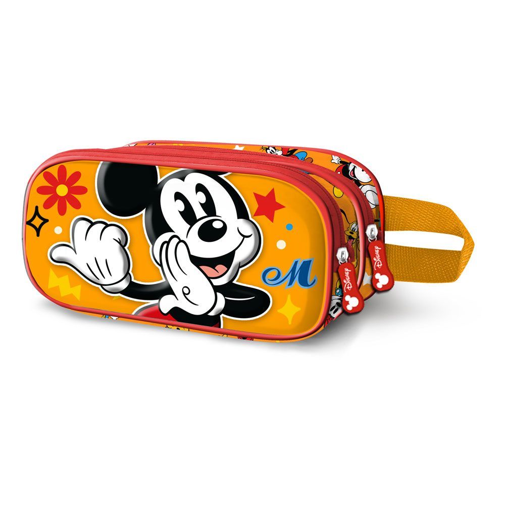 Disney Double Pencil Case Mickey 3D Whisper Karactermania