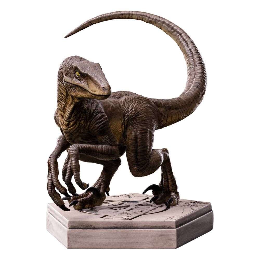 Jurassic World Icons Statue Velociraptor C 7 cm Iron Studios