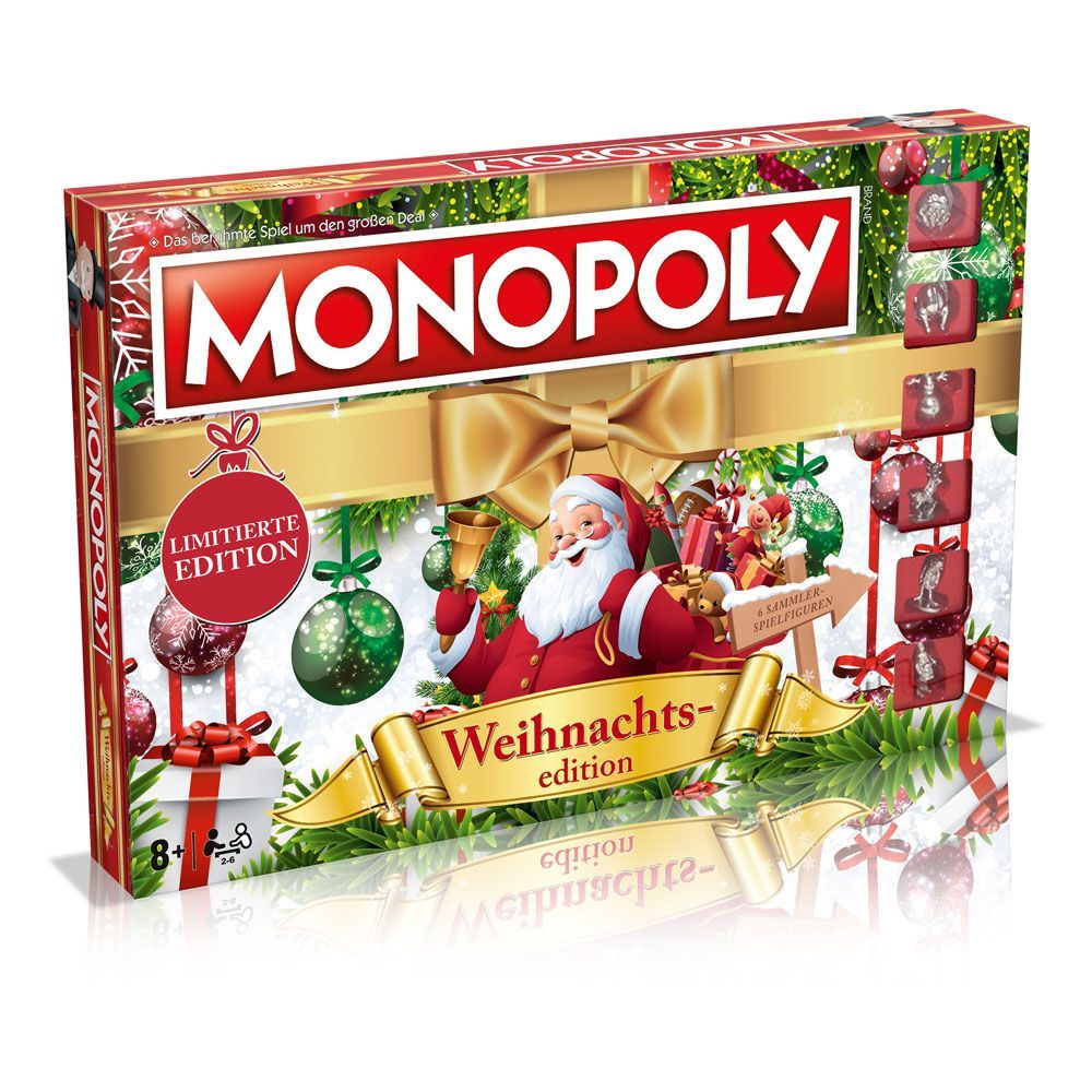 Monopoly Board Game Weihnachten *German Version* Winning Moves