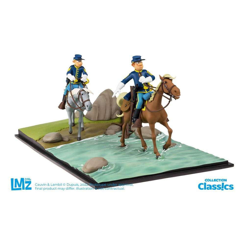 The Bluecoats Collection Statue Chesterfield and Blutch 23 cm LMZ Collectibles