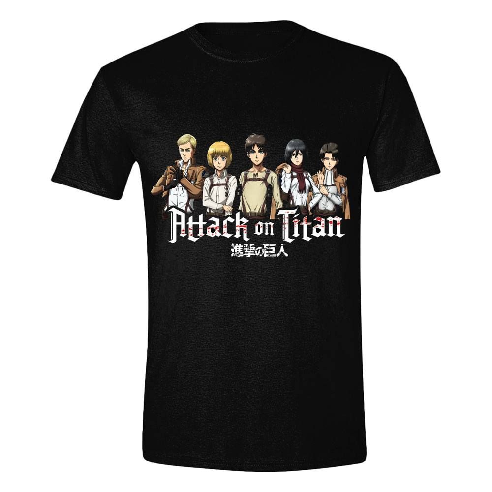 Attack On Titan T-Shirt Line Up Size S PCMerch