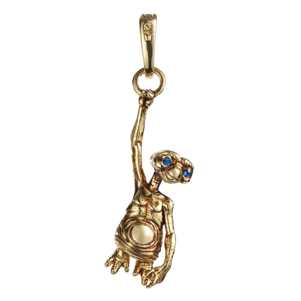 E.T. the Extra-Terrestrial Bracelet Charm Lumos E.T. (gold plated) Noble Collection