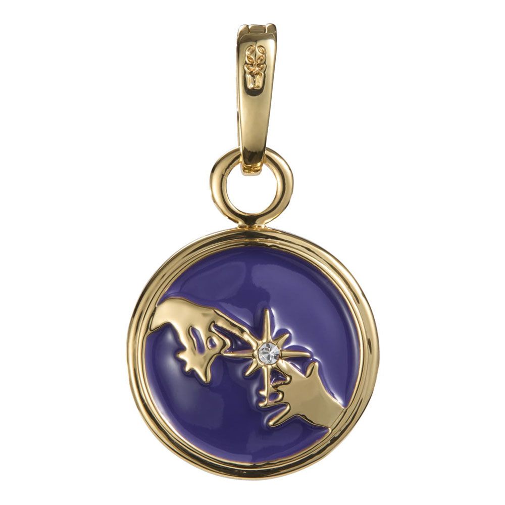 E.T. the Extra-Terrestrial Bracelet Charm Lumos I'll Be Right Here (gold plated) Noble Collection